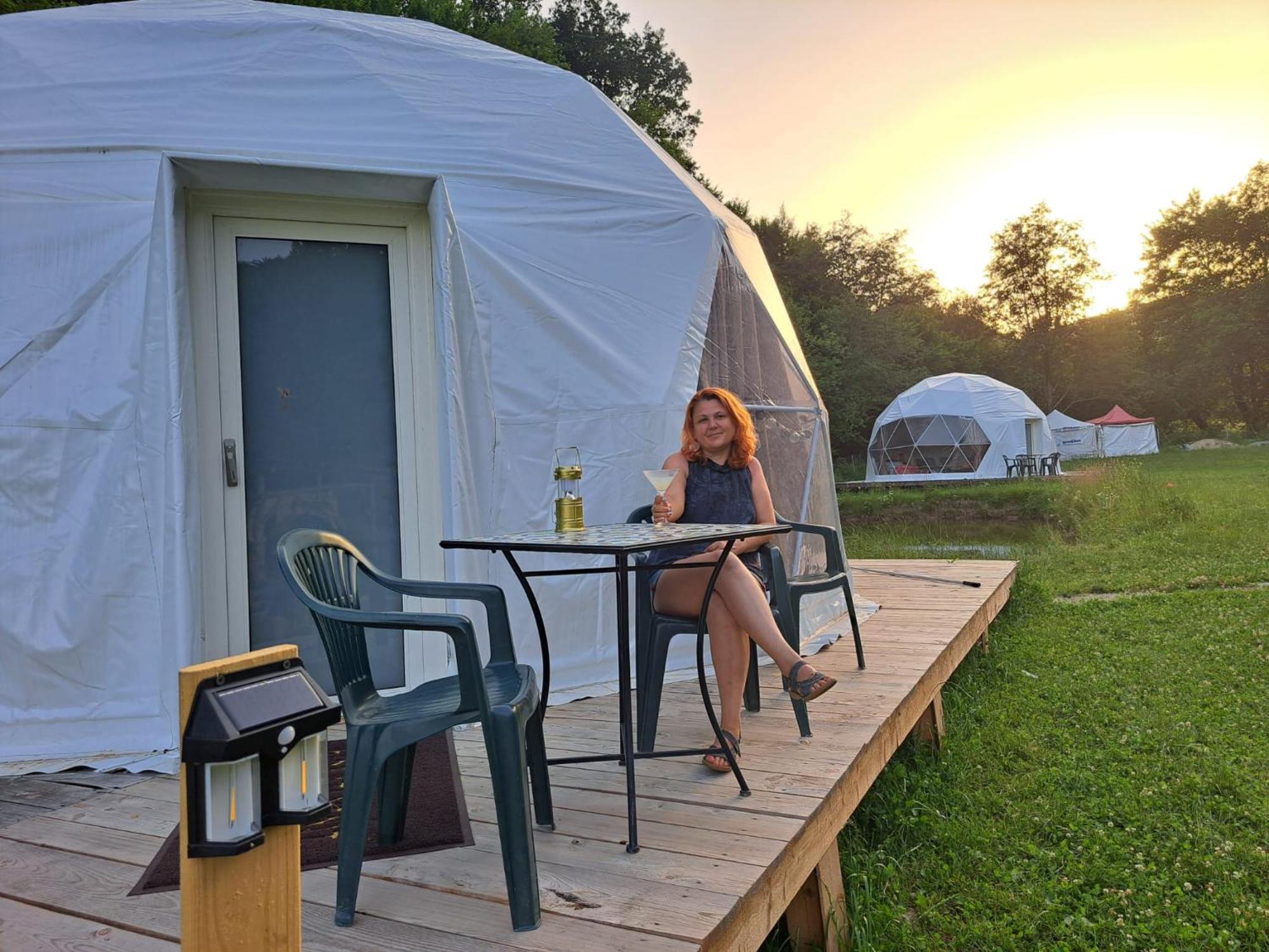 Forest Glamping Braşov Eksteriør bilde